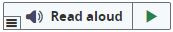 Button Read aloud, ReadSpeaker Button Read aloud, ReadSpeaker