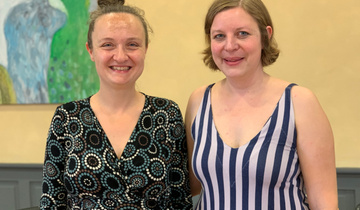 Mit Glanzresultaten gewählt: Gemeindepräsidentin Elina Müller (rechts) und Vizepräsidentin Sunniva Bitschnau Mit Glanzresultaten gewählt: Gemeindepräsidentin Elina Müller (rechts) und Vizepräsidentin Sunniva Bitschnau