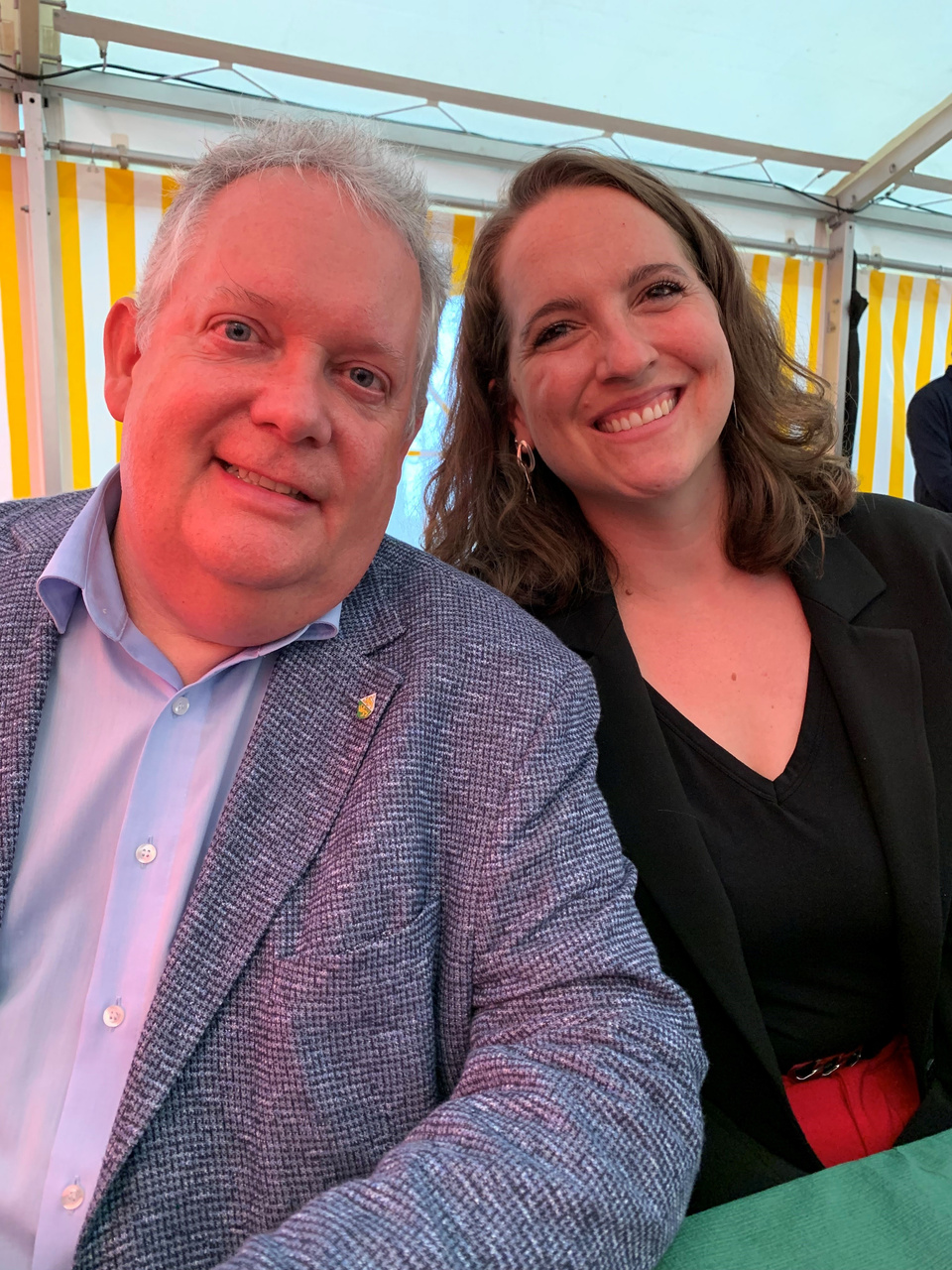 Stadtpr&auml;sident Thomas Niederberger und Nationalr&auml;tin Nina Schl&auml;fli