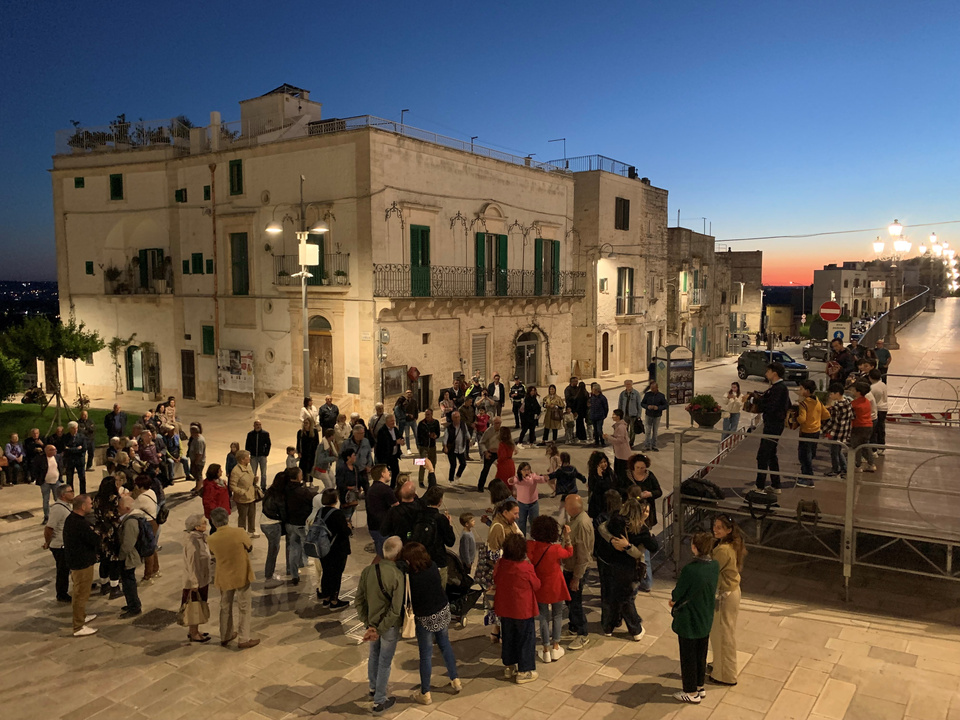 Fest auf der Piazza Garibaldi