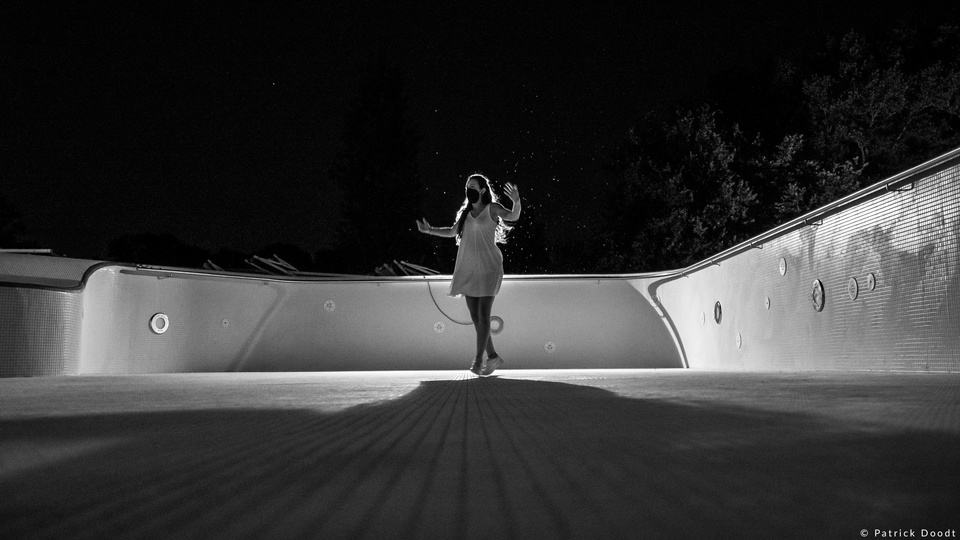 Patrick Doodt, "A lonely Dance" Therme, Sch&auml;nzlehalle