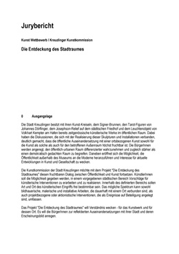 Jurybericht